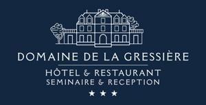 Logo domaine de la Gressière avec Gaspard Massages